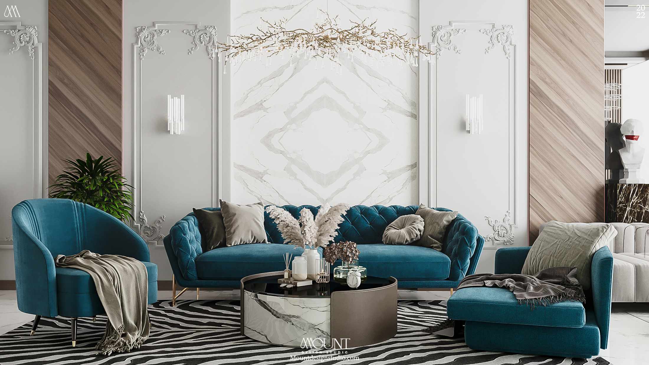 Abd alHaq 公寓室内设计丨埃及丨Mount Design Studio-12