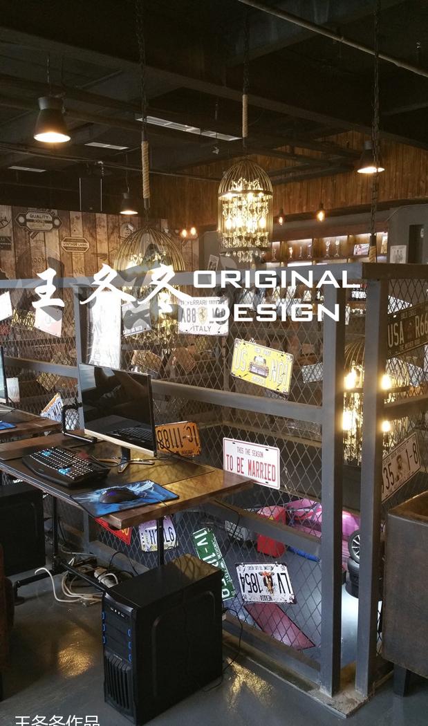王冬冬原创 LOFT 汽车改装店设计-16
