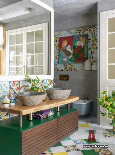 三层家庭联排别墅室内设计项目丨俄罗斯莫斯科丨Art Group工作室（负责人达里娅·瓦西利科娃）-38