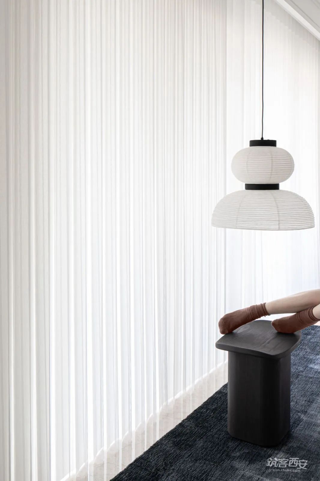 颠覆融创精装修,欧阳子泫打造“桃影拾光”新生住宅-113