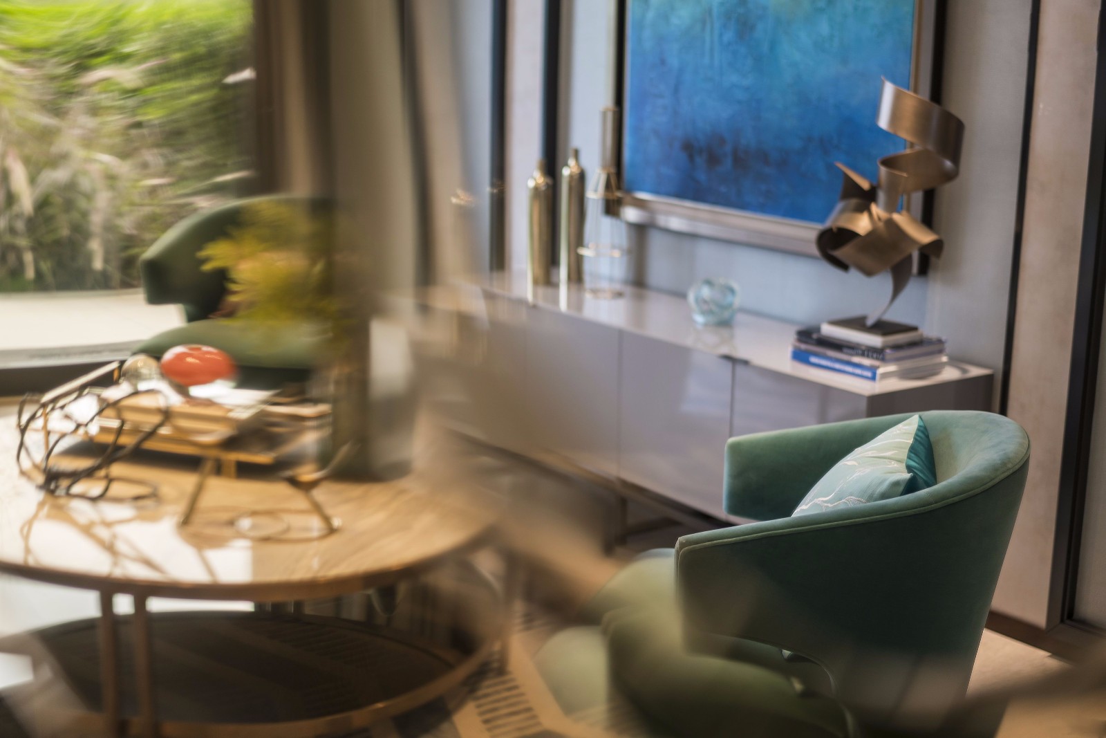 非凡之“色”——417㎡杭州西溪湿地样板间 卡纳设计-11