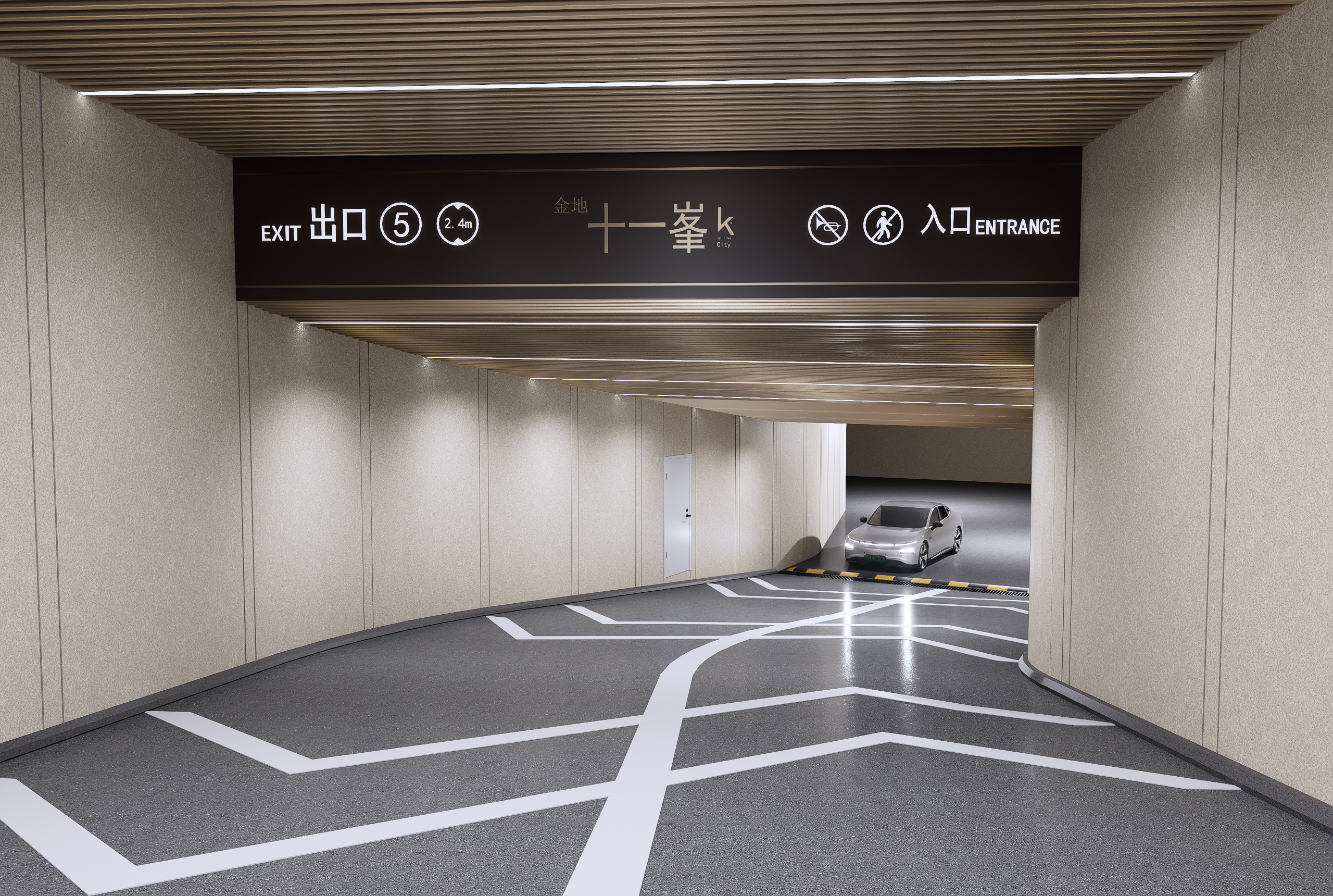 商业地库入口-4