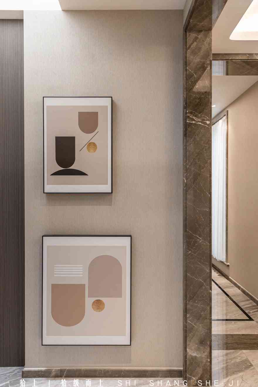 古今交融中式别墅设计丨拾上装饰-21