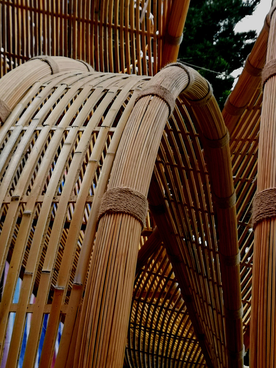 深圳 “种子”现代竹编装置-47