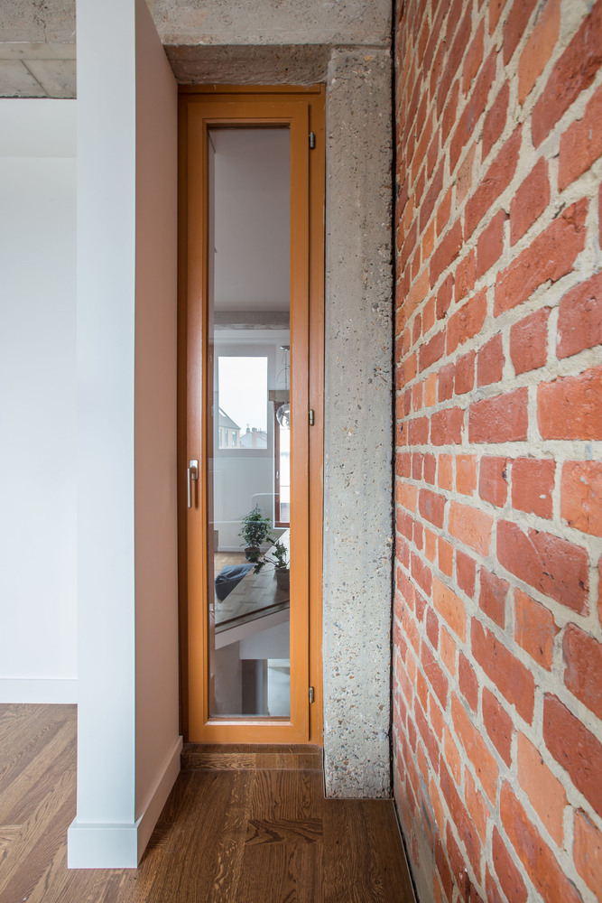 比利时布鲁塞尔 Brickwall 排屋翻新-28