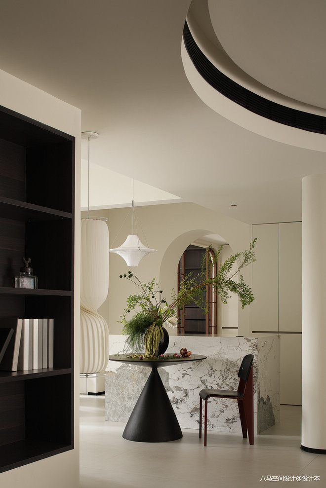 50万元三居130平米装修案例·效果图  中古风-17