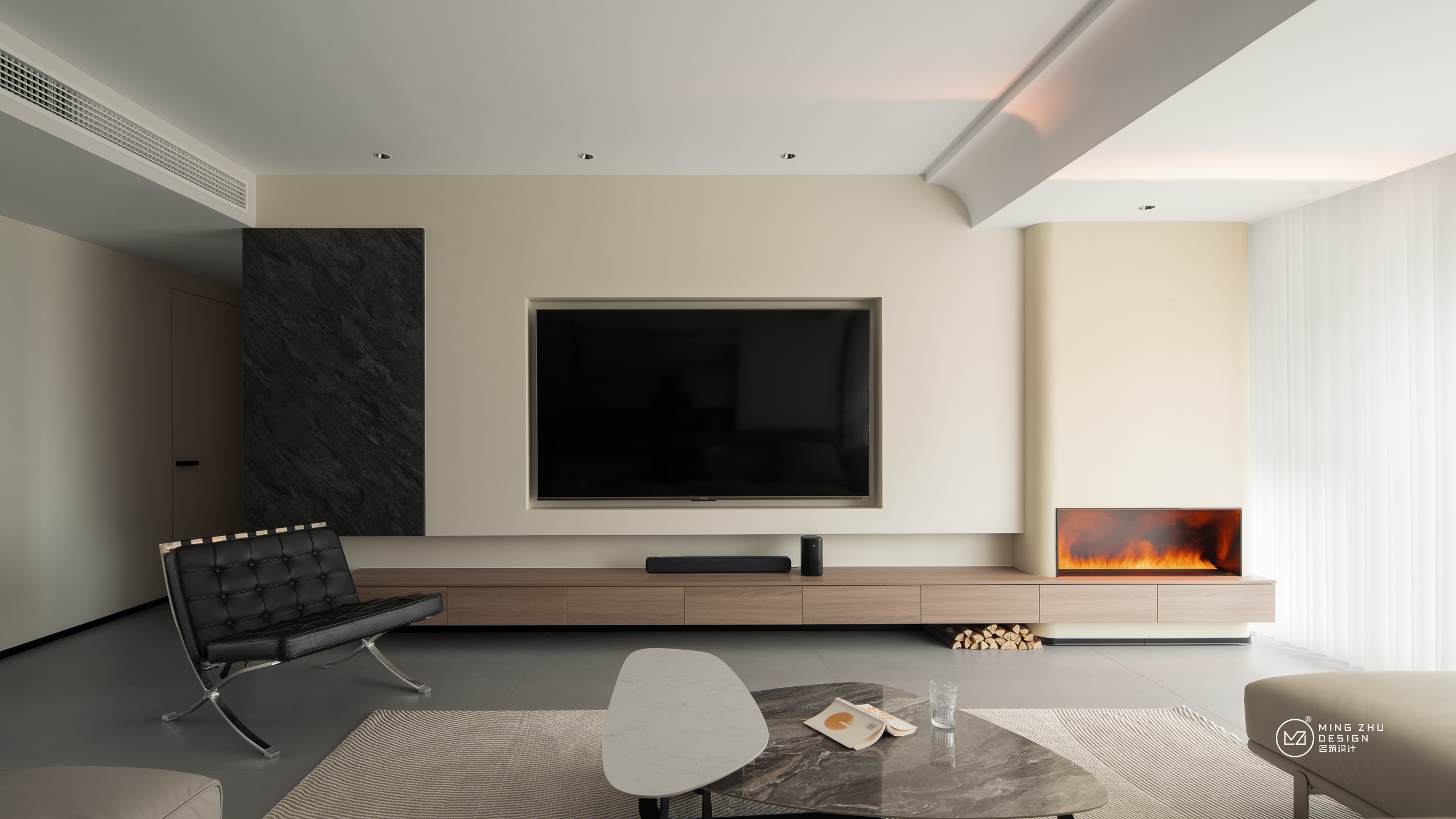 四川自贡贡爵府简约时尚住宅设计丨中国自贡丨名筑设计-23