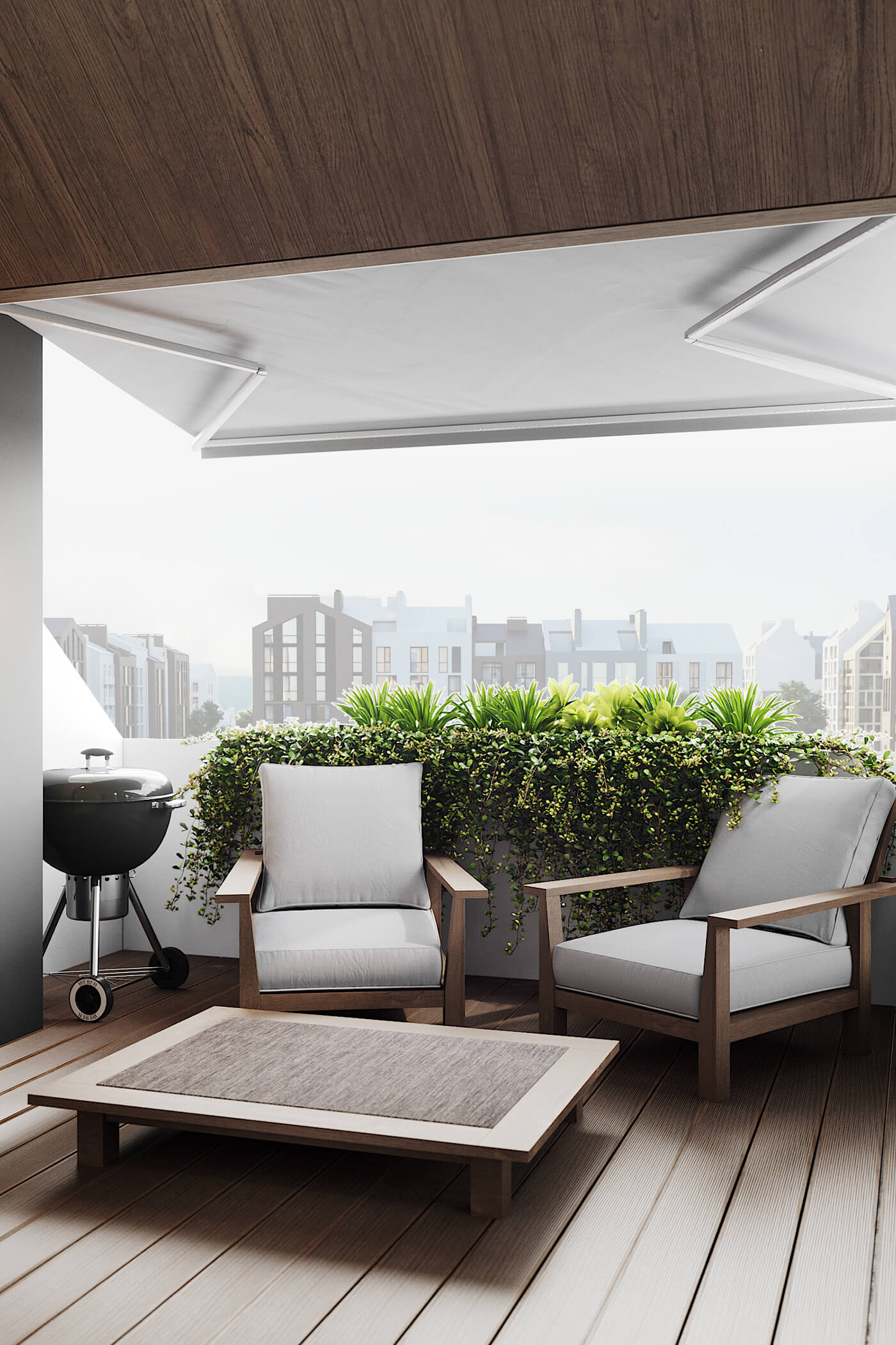 127㎡住宅设计，黑白灰+原木，超有魅力！-42