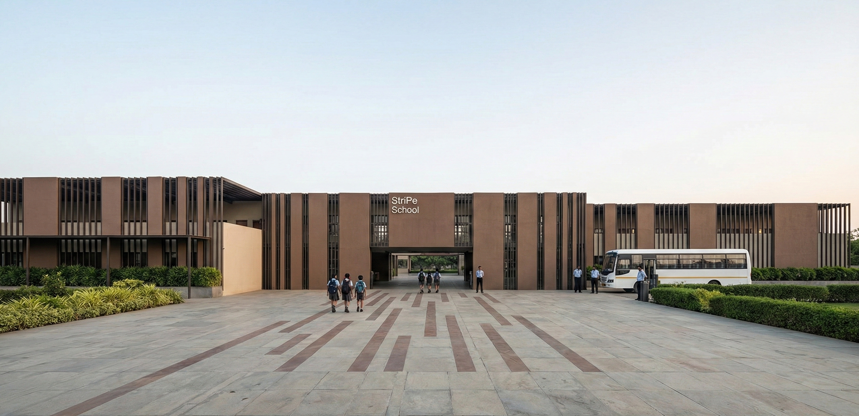 Stripe School – Secondary School Design-14