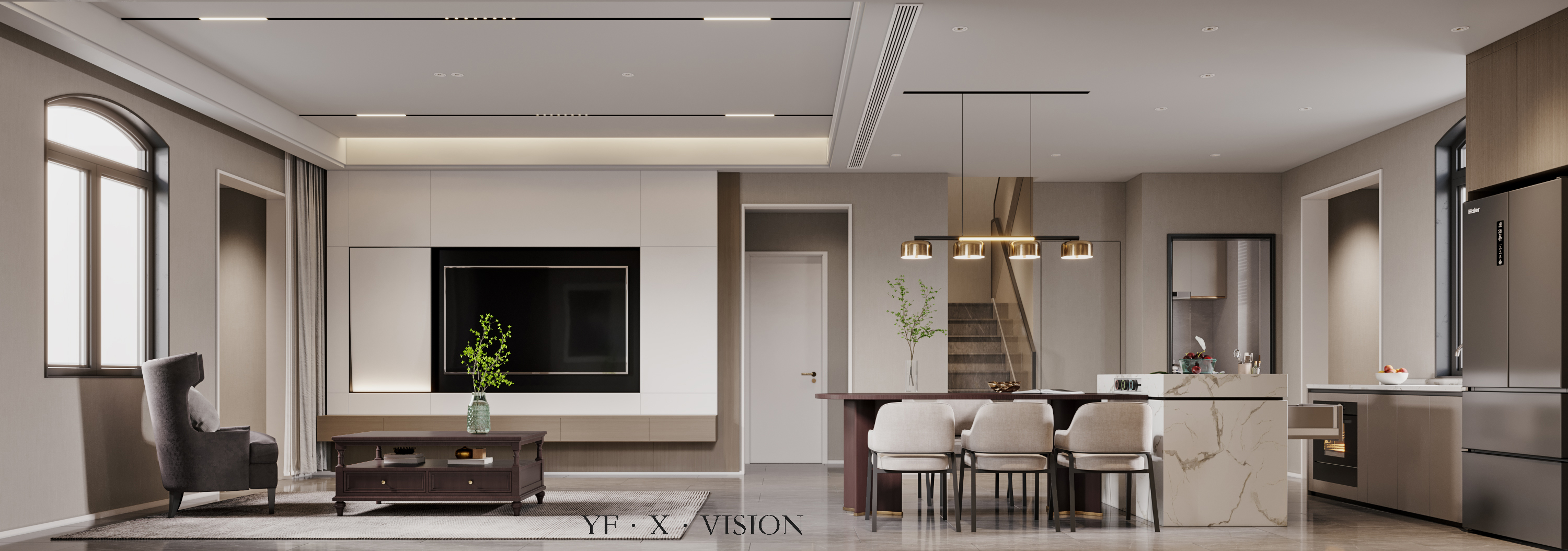 融合自然的光影空间丨某知名设计师-4