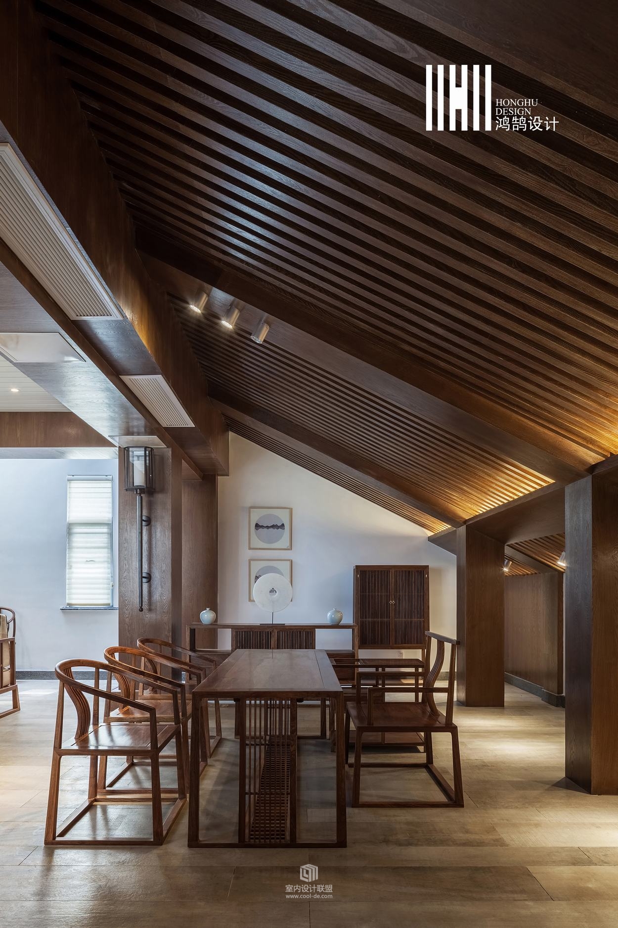 鸿鹄设计：◤吕城◢【丹阳】300㎡新中式-23