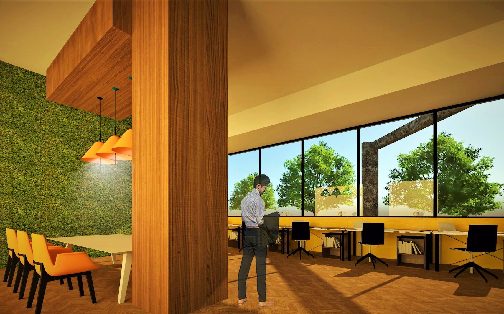 Biophilic Office Interior Design-6