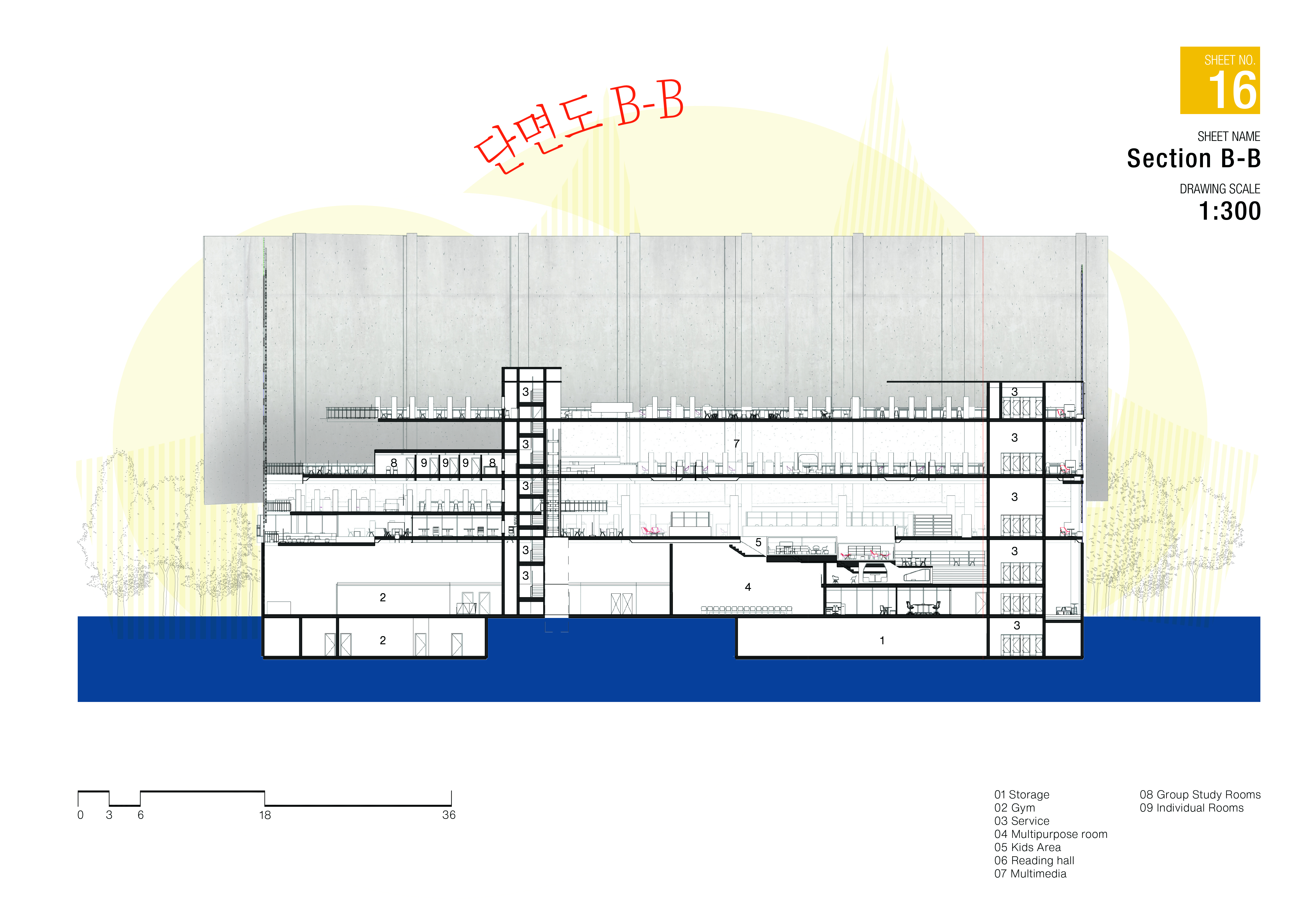 Gwangju Main Library Competition-14