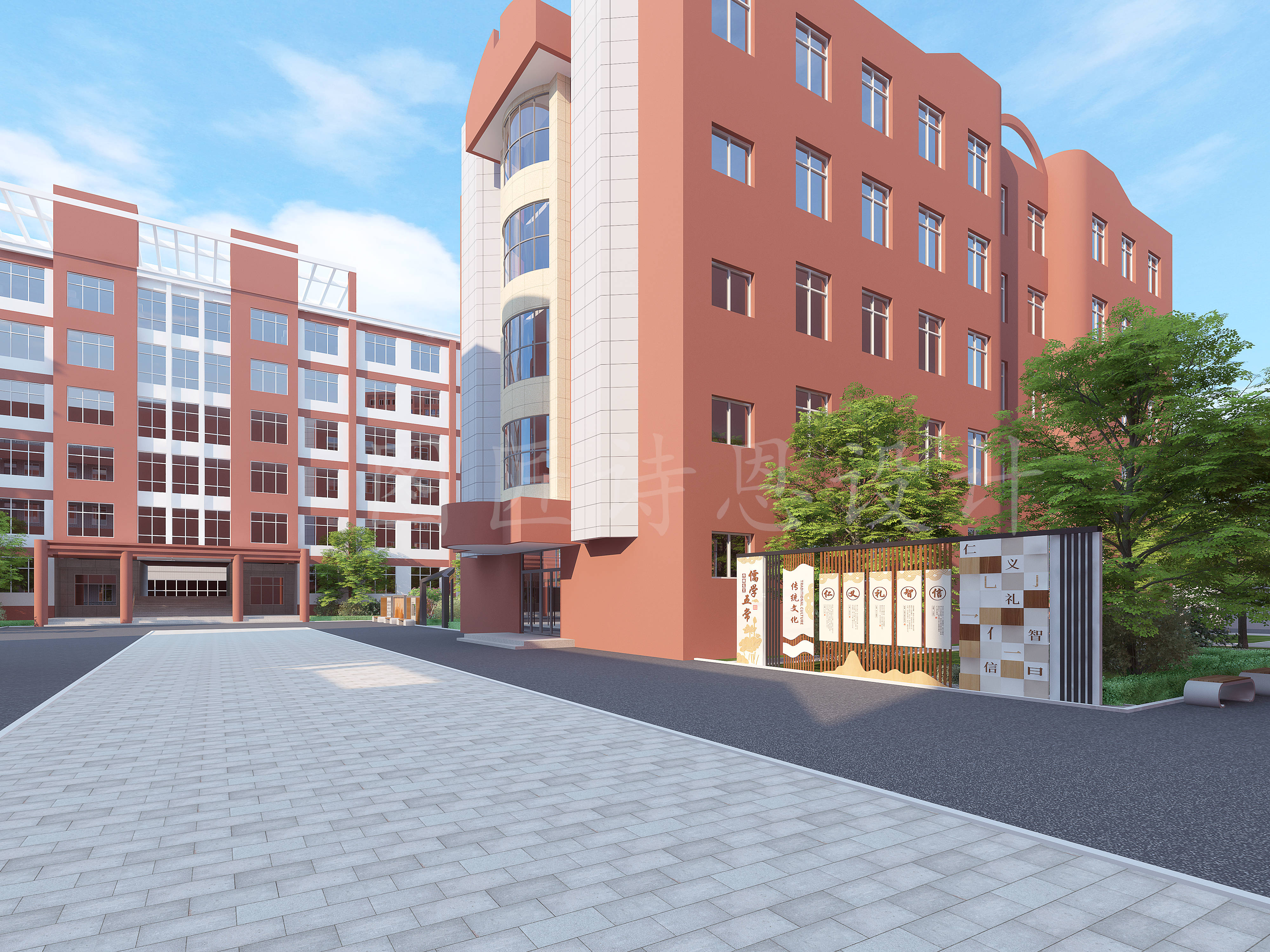 学校室外设计-5