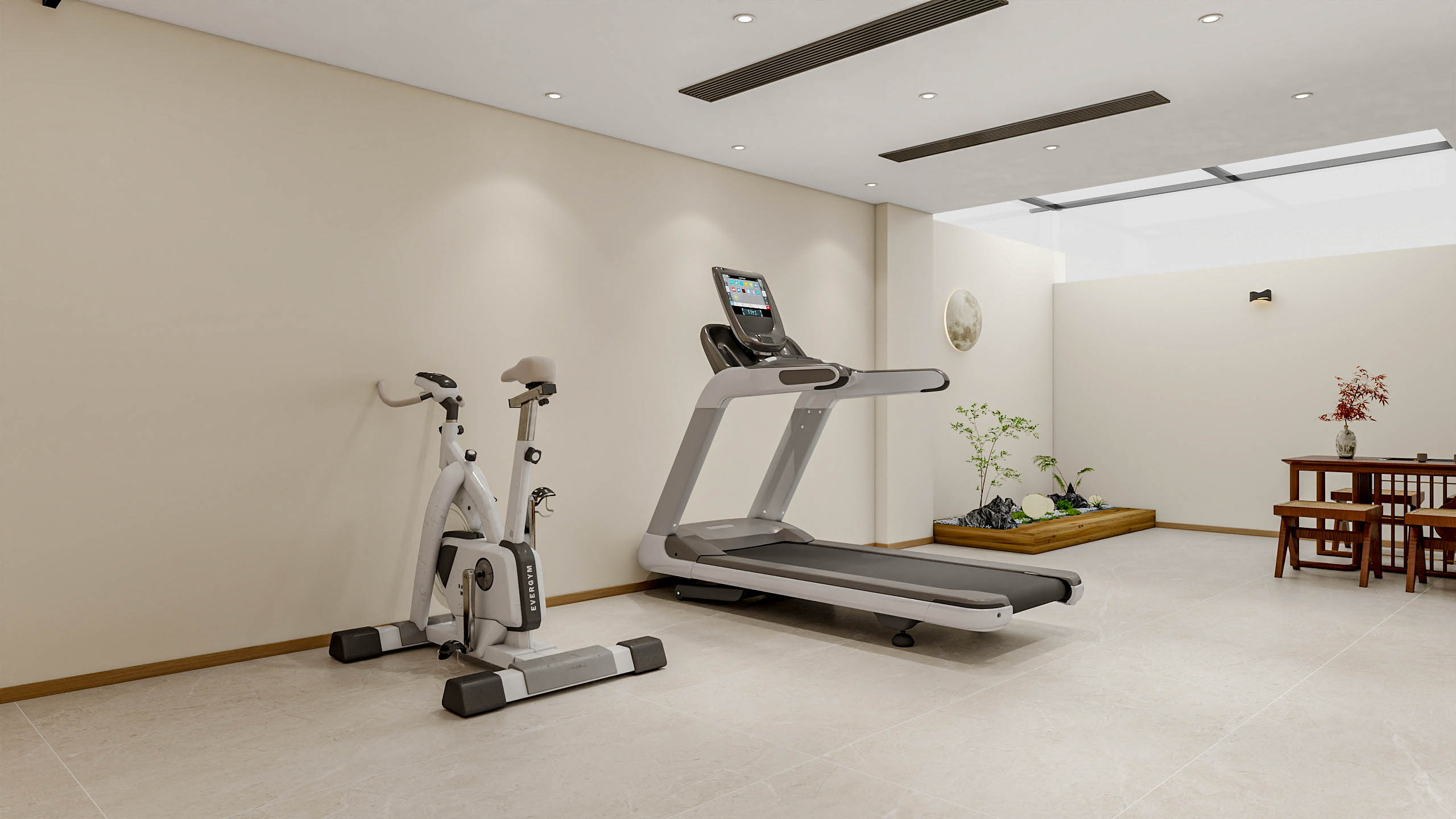 四川成都成都合院（376平方底跃简约中式三居室）-40