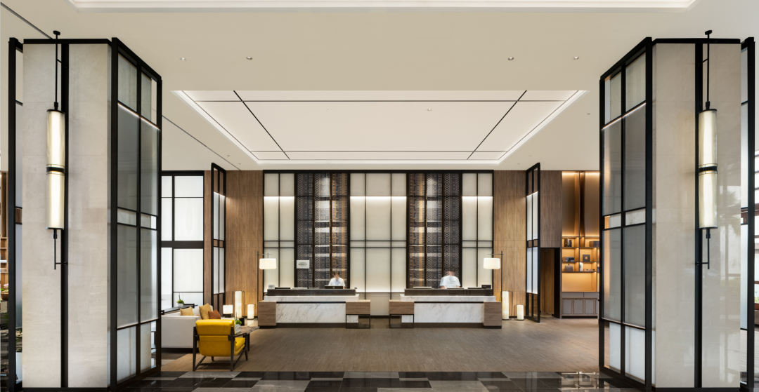 海口喜来登酒店大堂及大堂吧改造丨中国海口-5