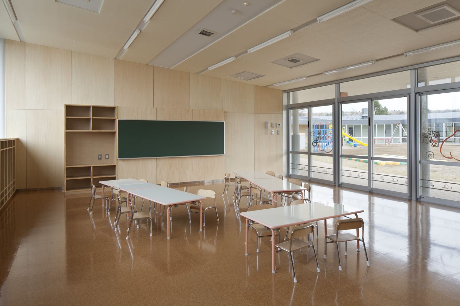 たがわこどもセンター『まいまい』（田川儿童中心“Maimai”）丨日本福冈丨塩塚隆生アトリエ（盐冢隆生工作室）-9