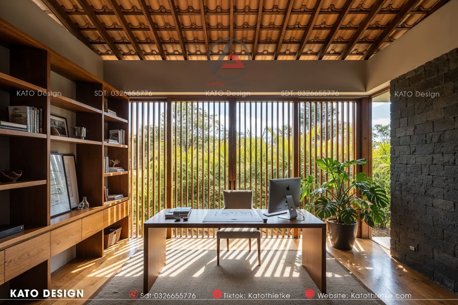 林屋(注:LAM常见音译为林 ,这里按常规音译处理,若LAM有特定指代,需根据实际情况调整) 丨KATO Thiết Kế-5