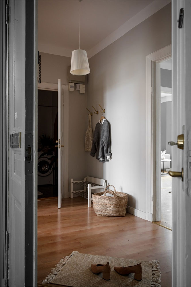 斯德哥尔摩郊区优雅暗色调公寓-16