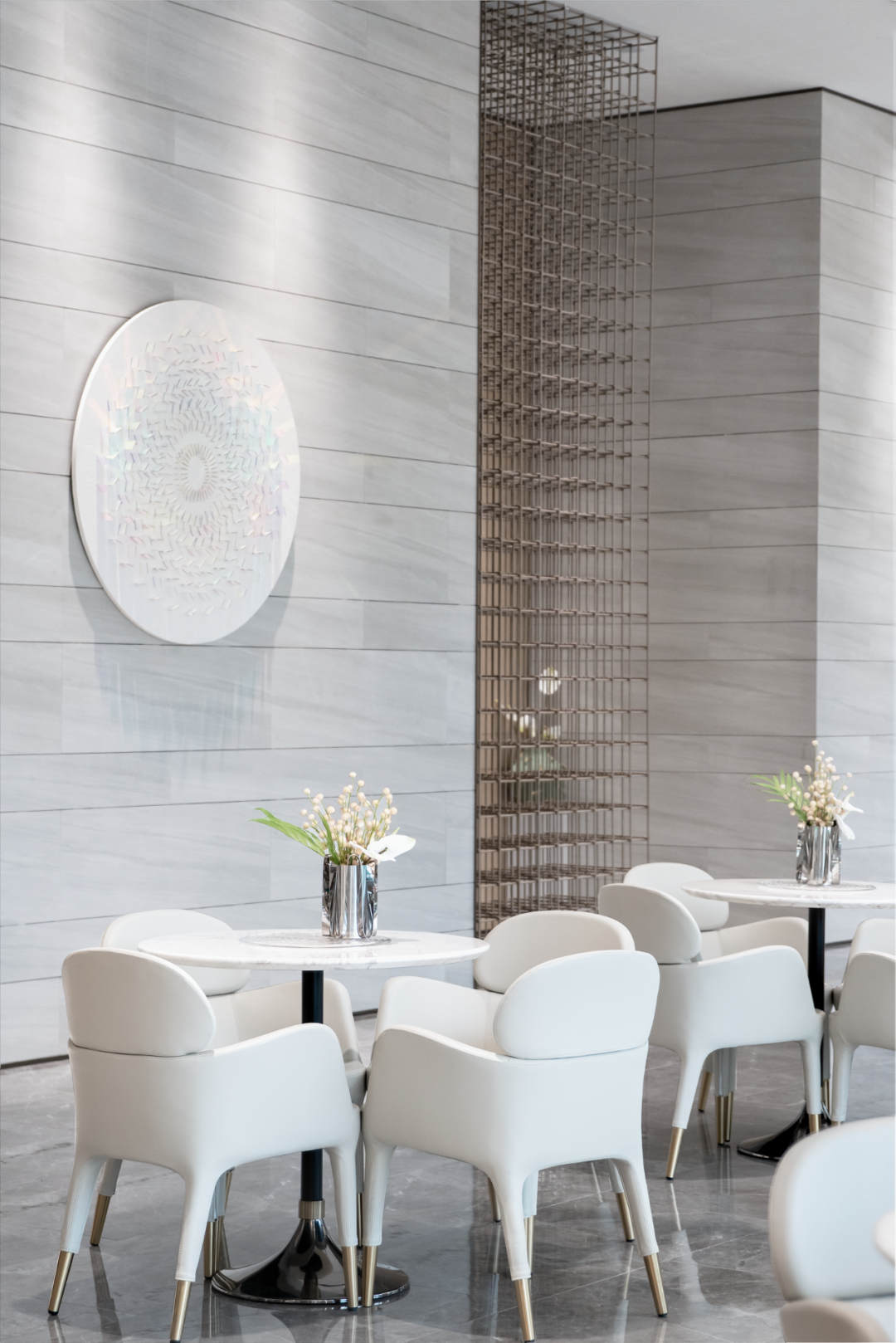 炫彩玻璃+米灰色调，流动的空间灵魂 | 元禾大千-34