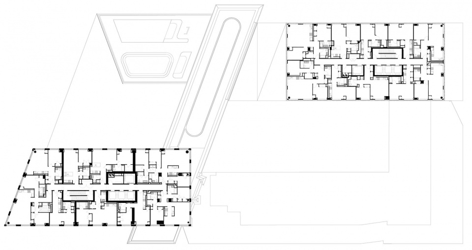 OMA 设计的纽约 EAGLE + WEST 住宅塔楼，巧妙解决空间限制问题-85