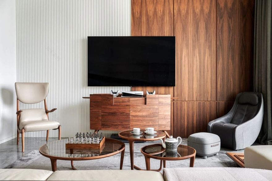 父女俩的 130㎡公寓设计丨Anastasia Senko-14