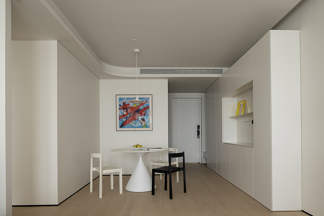 《未染》江苏99平精装改造丨中国盐城丨南舍空间设计-0