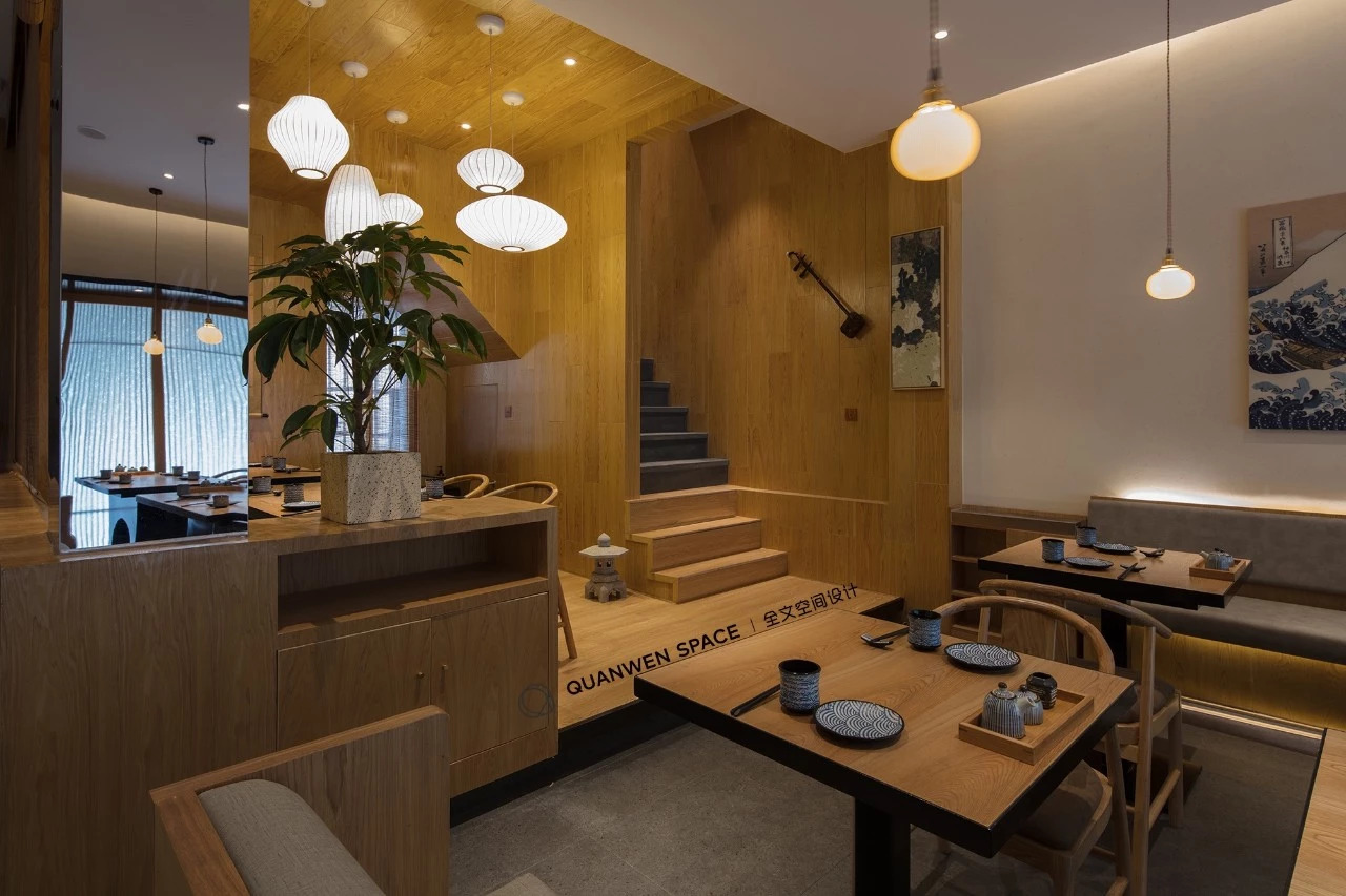 《鹿岛》日式料理 | 现代禅意融合传统美学的餐饮空间-53