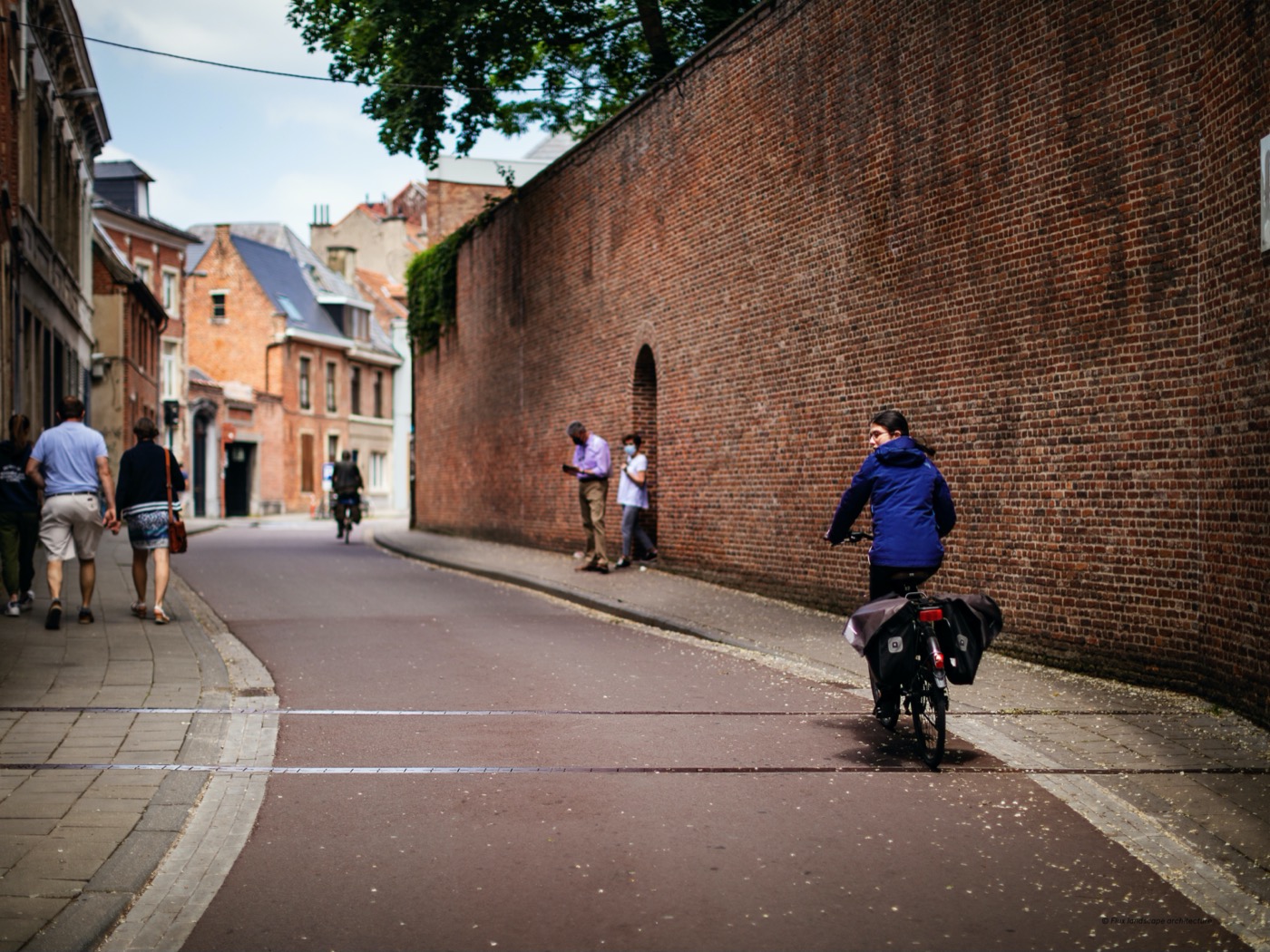 比利时卢汶市城墙景观设计丨fluxlandscape.nl-11