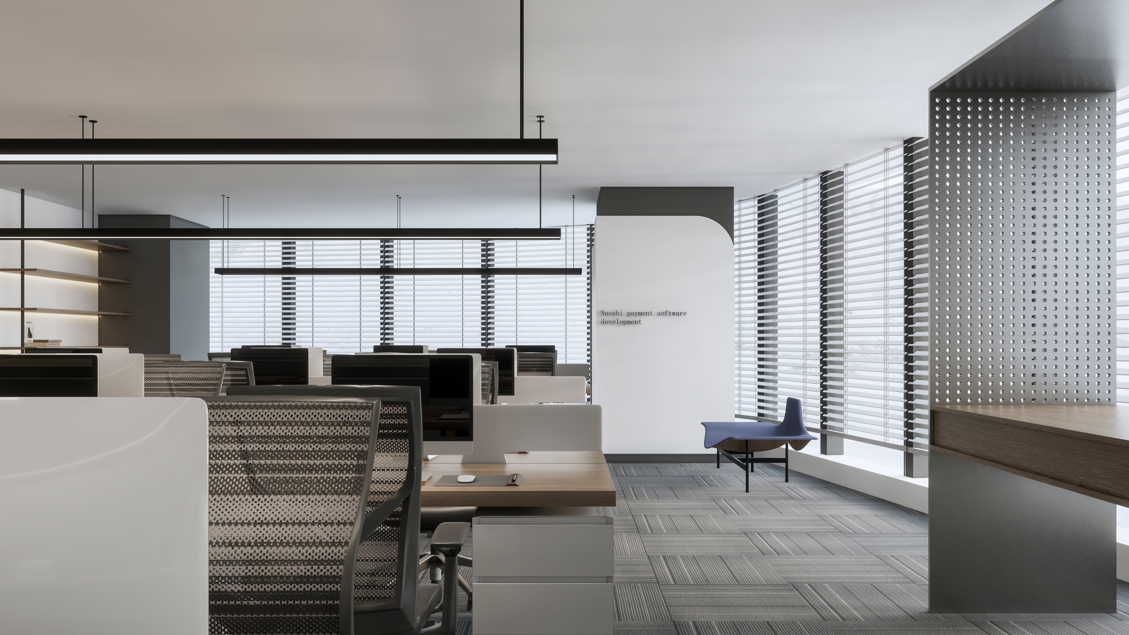 设计事务所  诺仕科技办公空间，方圆之间·别具洞见-14