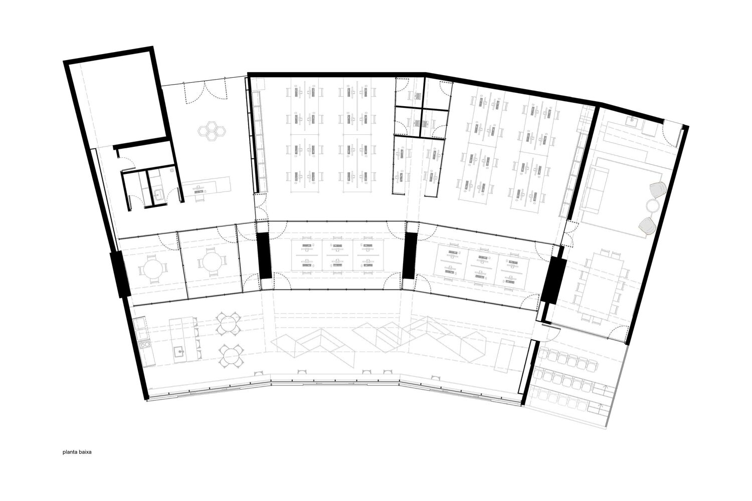 巴西利亚长颈鹿办公室丨巴西巴西利亚丨BLOCO Arquitetos-18