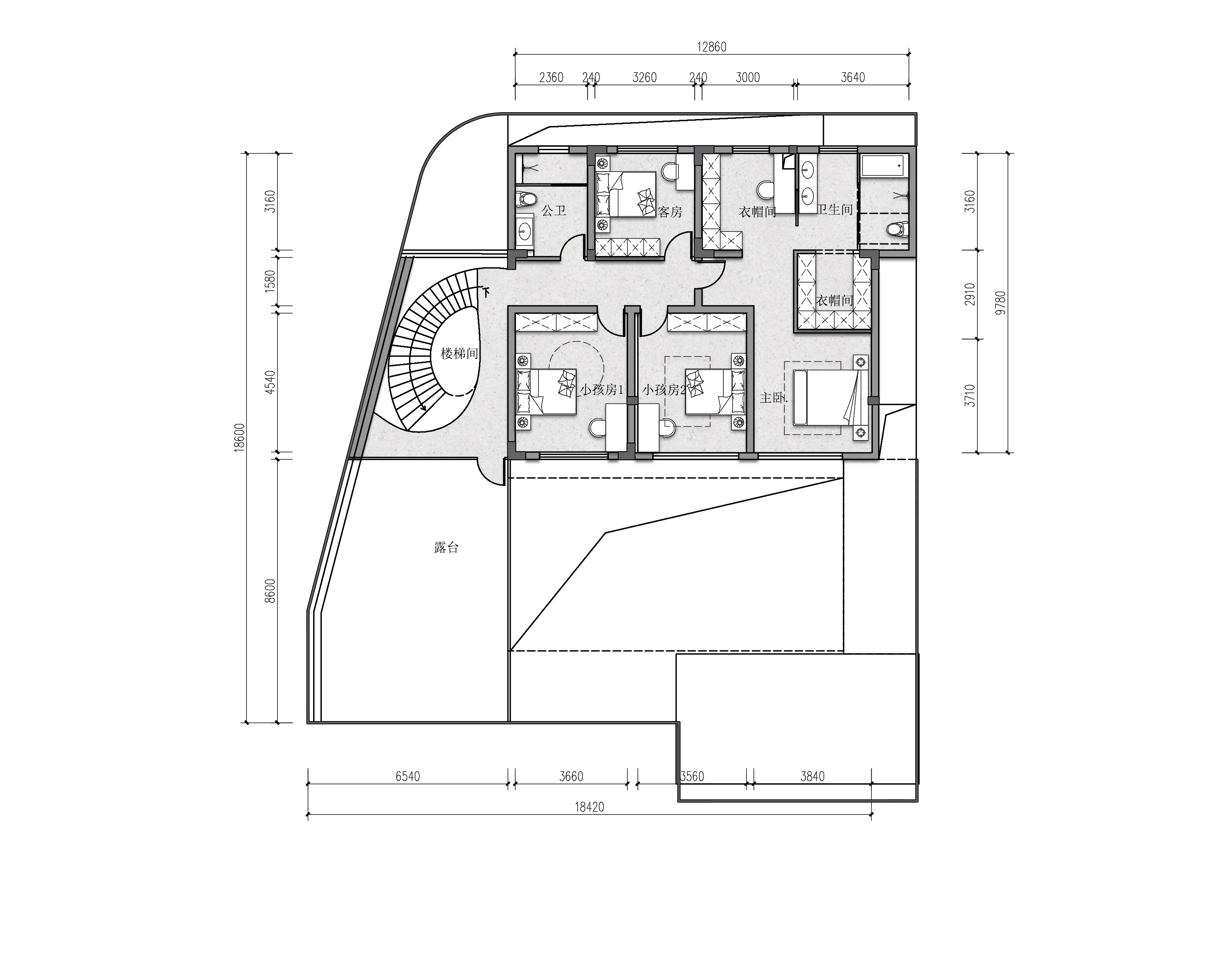 别墅空间初步设计-5
