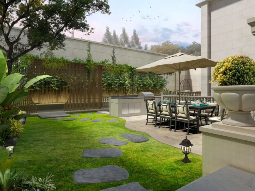 248㎡简约法式风|用具体的细节美,彰显生活品味-1