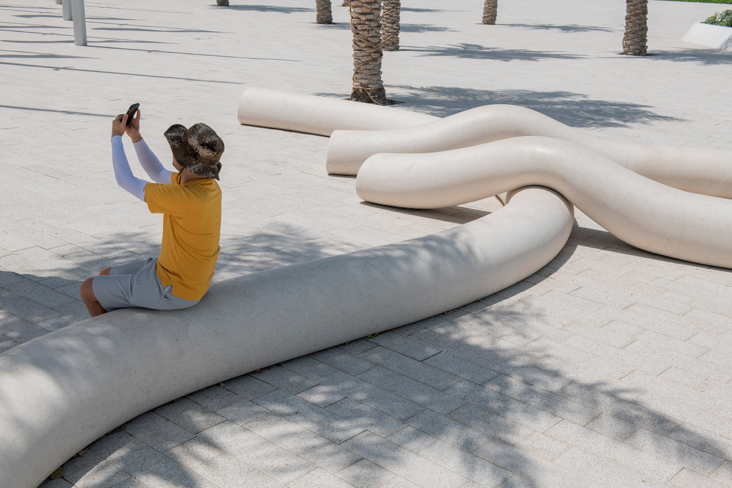 Najla El Zein creates benches "to capture the nuanced experience of being in a public space"-18