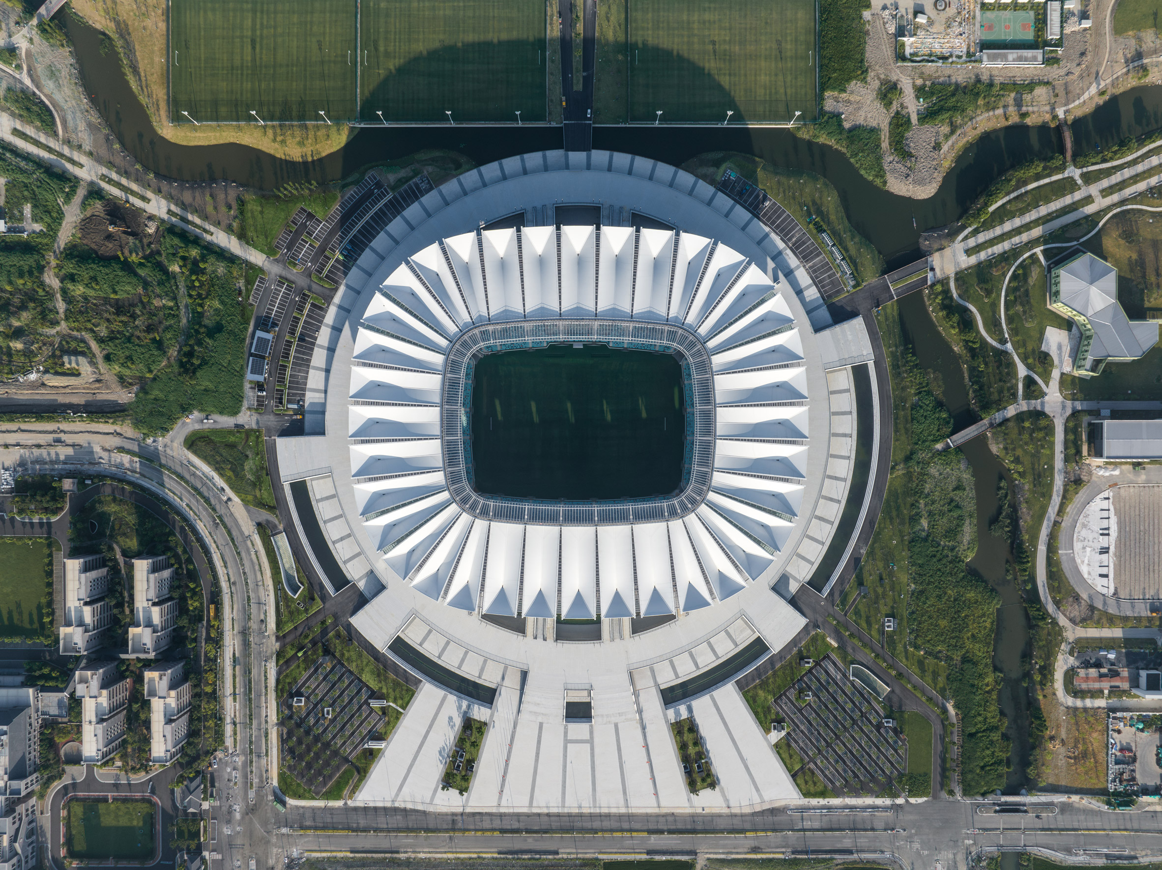 Tampa Bay Rays鹿港海滩棒球场屋顶更换项目丨美国-11