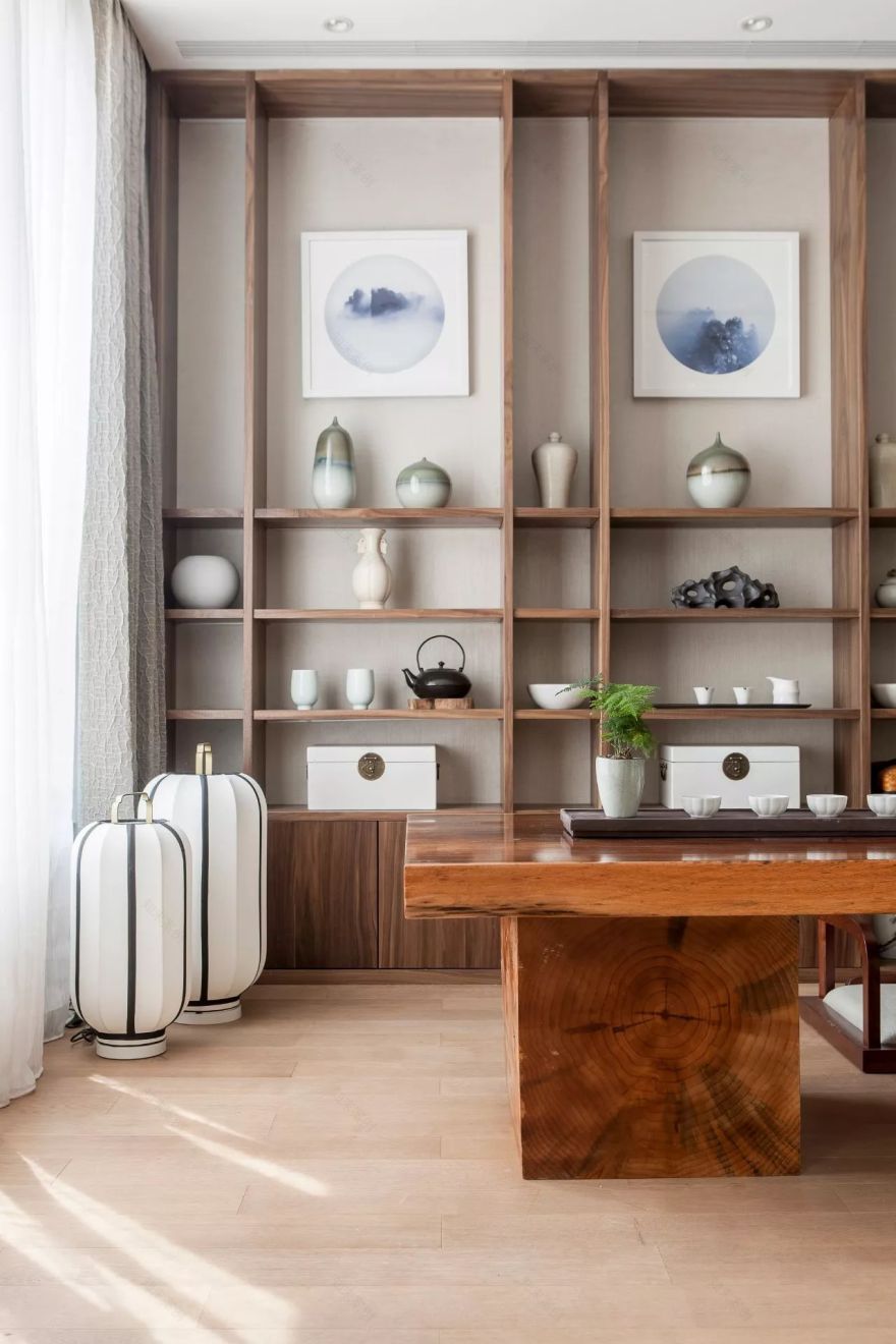 300㎡新中式别墅,演绎独具韵味的东方文化!-35