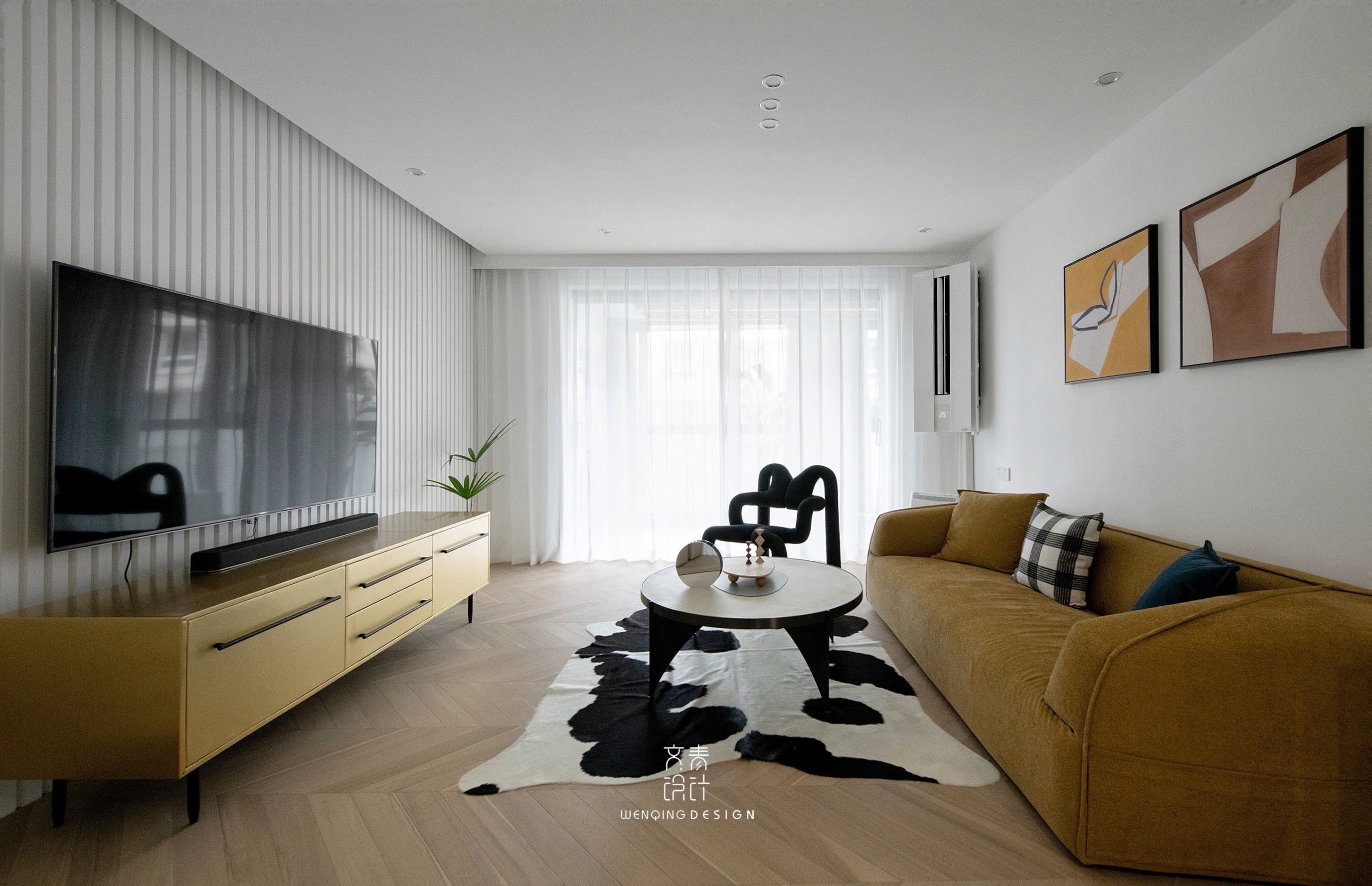 圆峤丨点线面和谐组合，营造流线游离空间-17