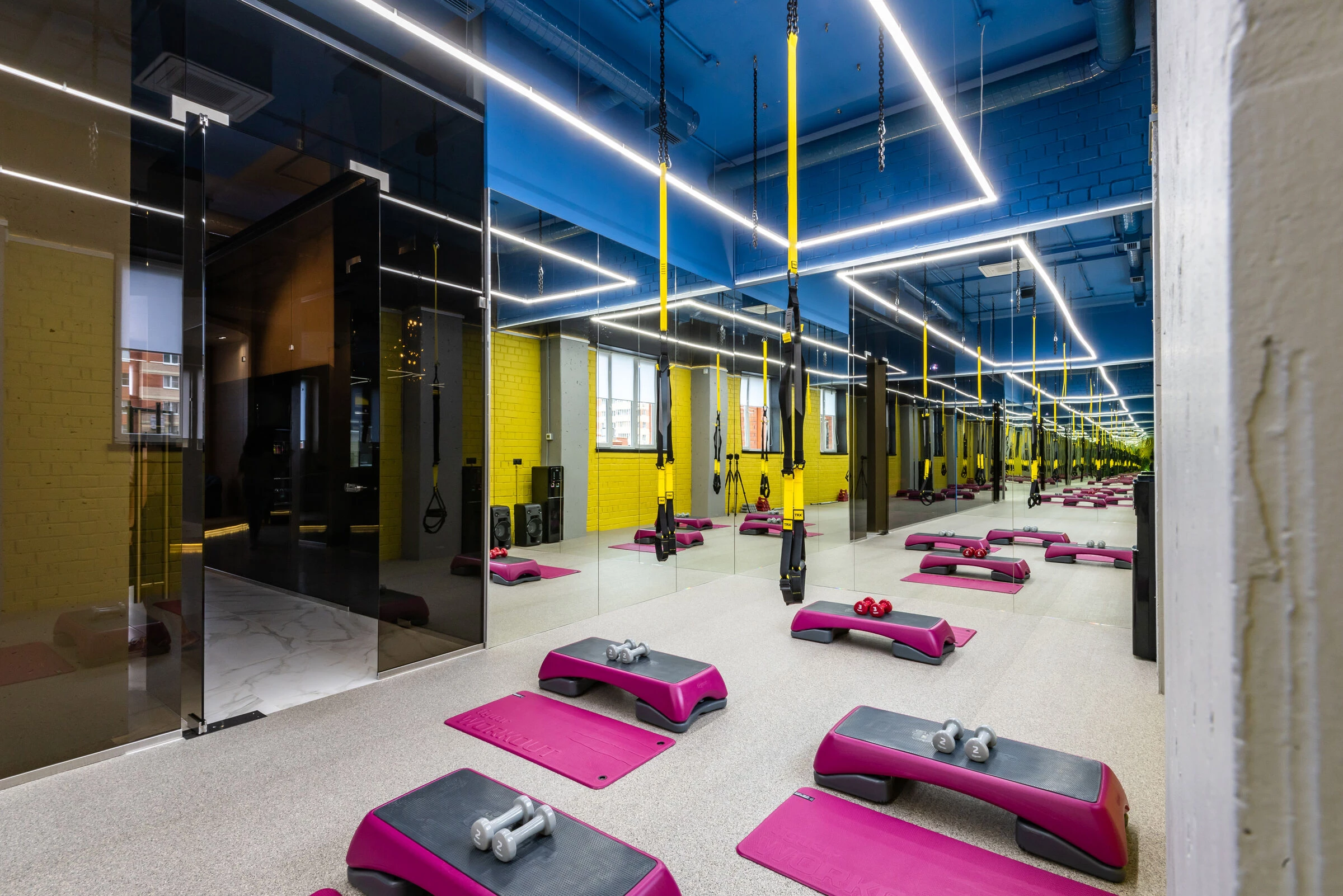 Fitness Club 健身俱乐部丨俄罗斯车里雅宾斯克丨Marina Kutepova Design Studio-16
