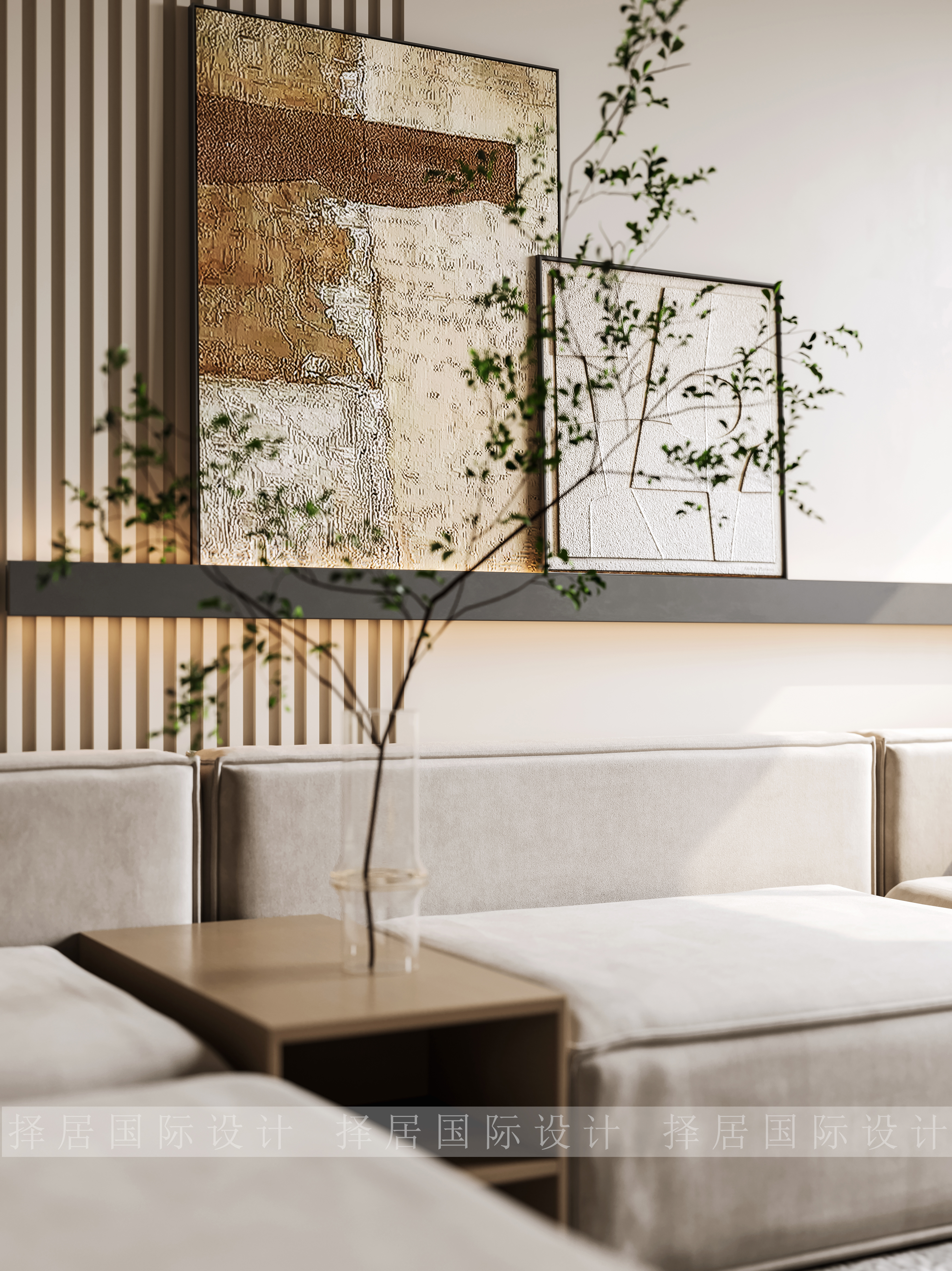 莫里斯花源(别墅)152号室内装饰设计丨悟美设计-30