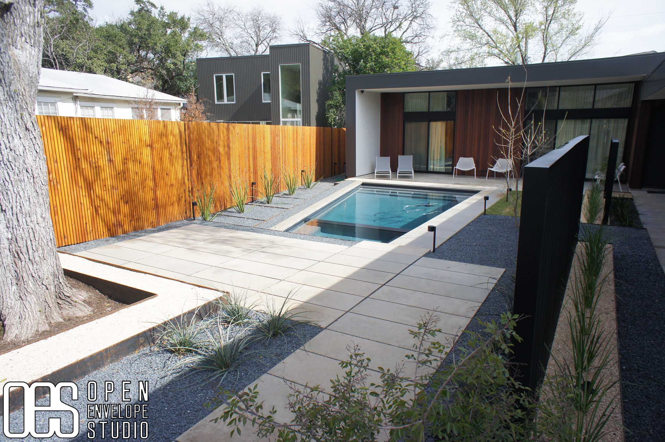 阿贝纳特住宅 | 现代简约的庭院景观设计-15