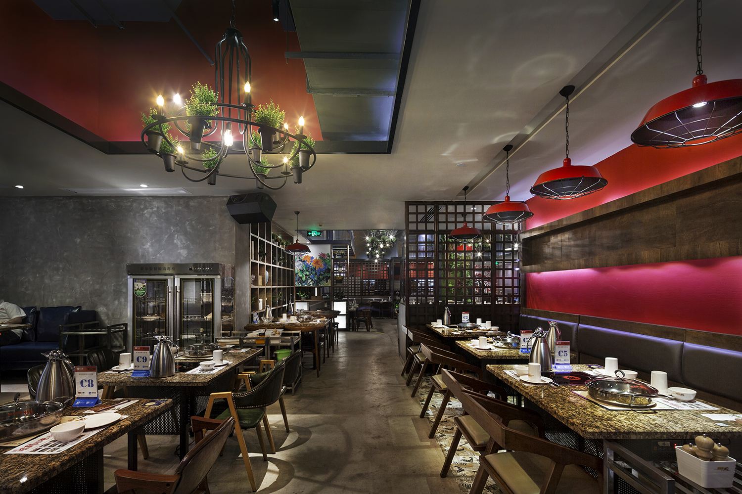 主题餐厅设计·黄记煌：菊庭，喧嚣城市中的一片净土-15