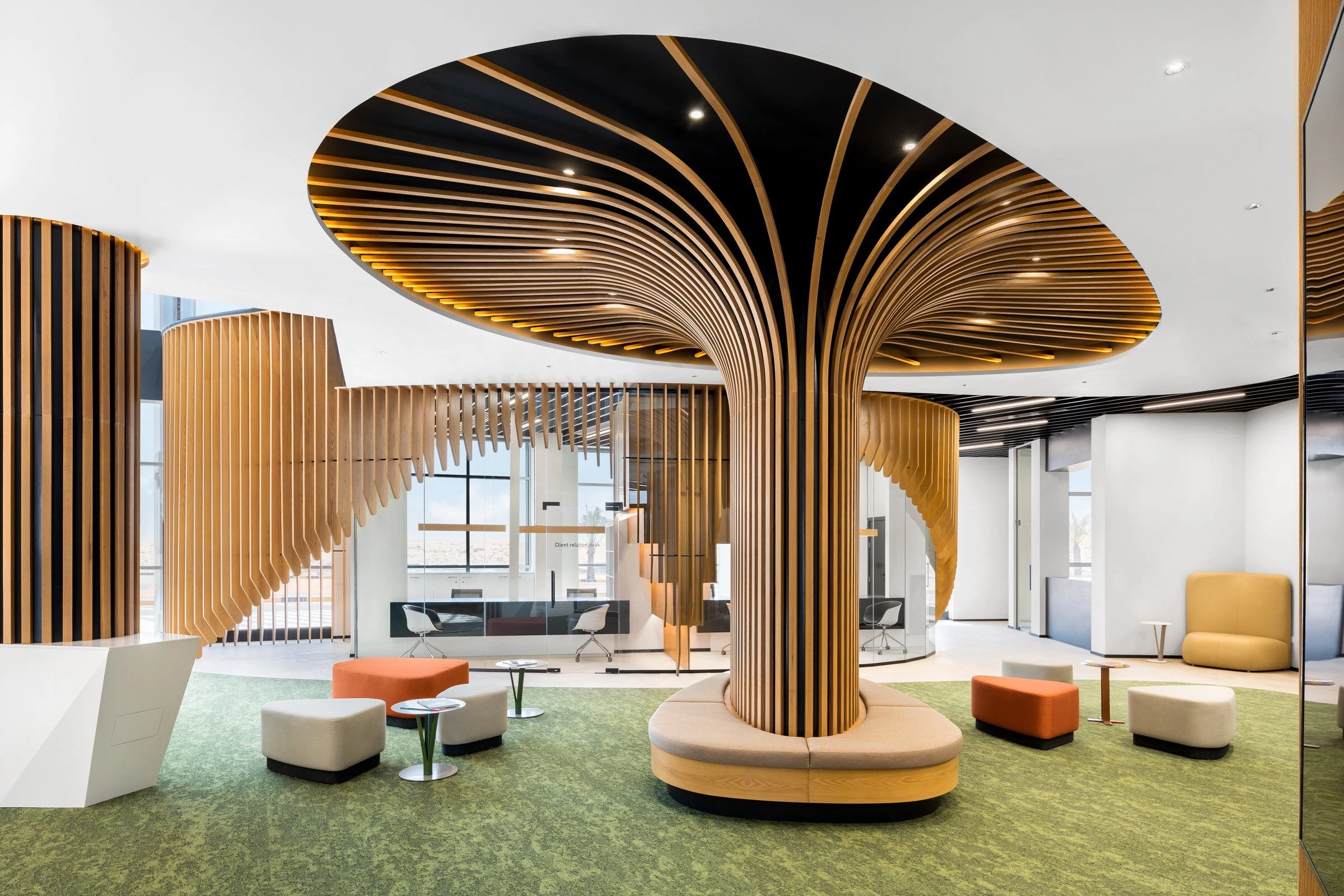 UAQ FTZA 总部自然温馨办公空间设计丨阿联酋丨The Niu Studio-40