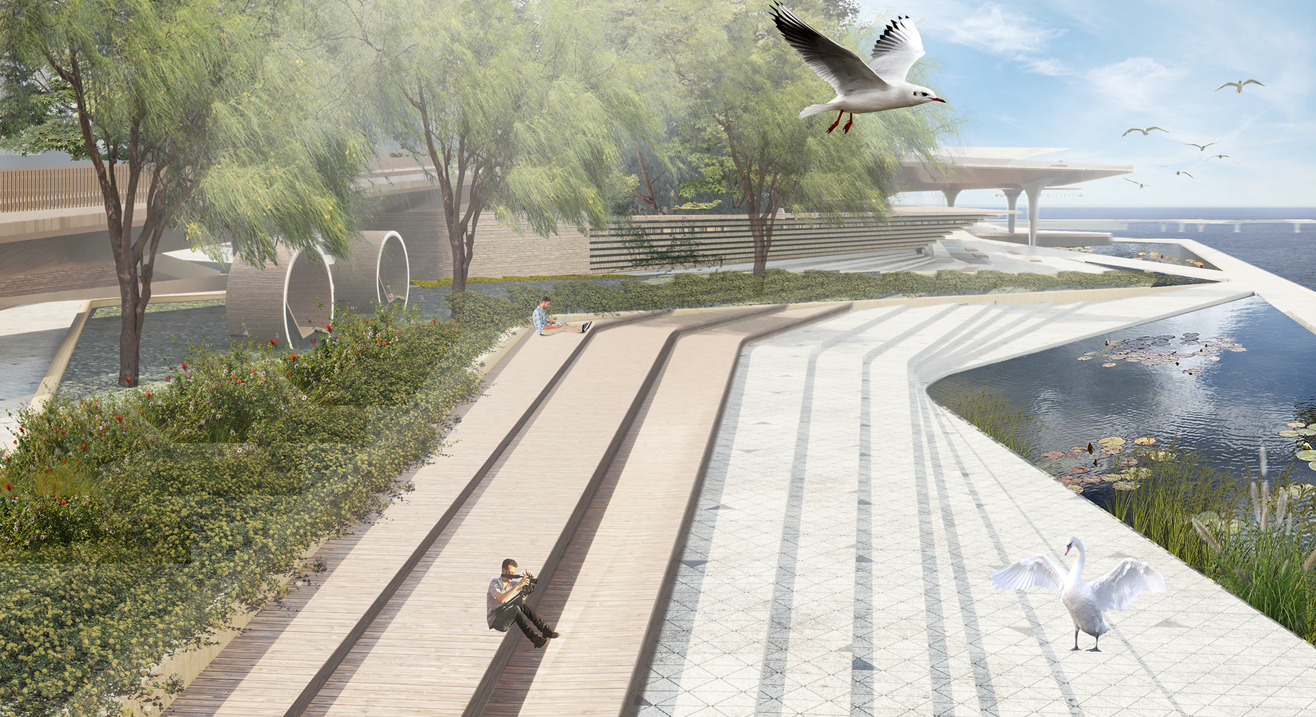 滨水项目建筑设计丨Yakovishina Daria-13