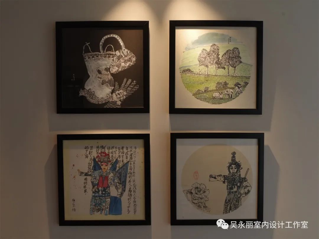 惠州御湾雅墅新中式轻奢风设计-70