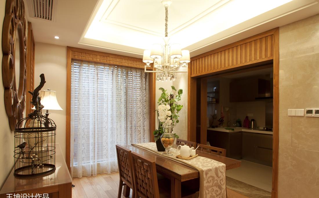 王坤设计丨别墅丨世茂锦绣长江-情迷东南亚样板间-11