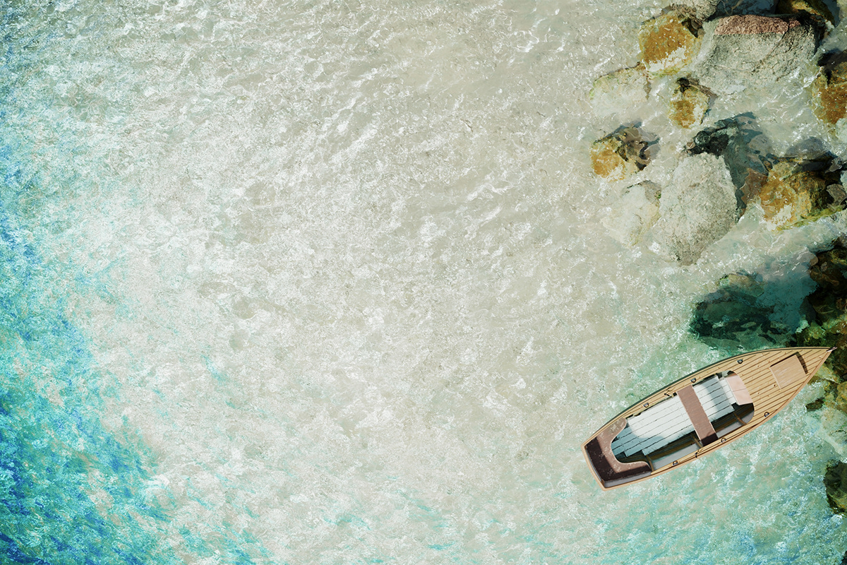 地中海风情海景别墅设计-1