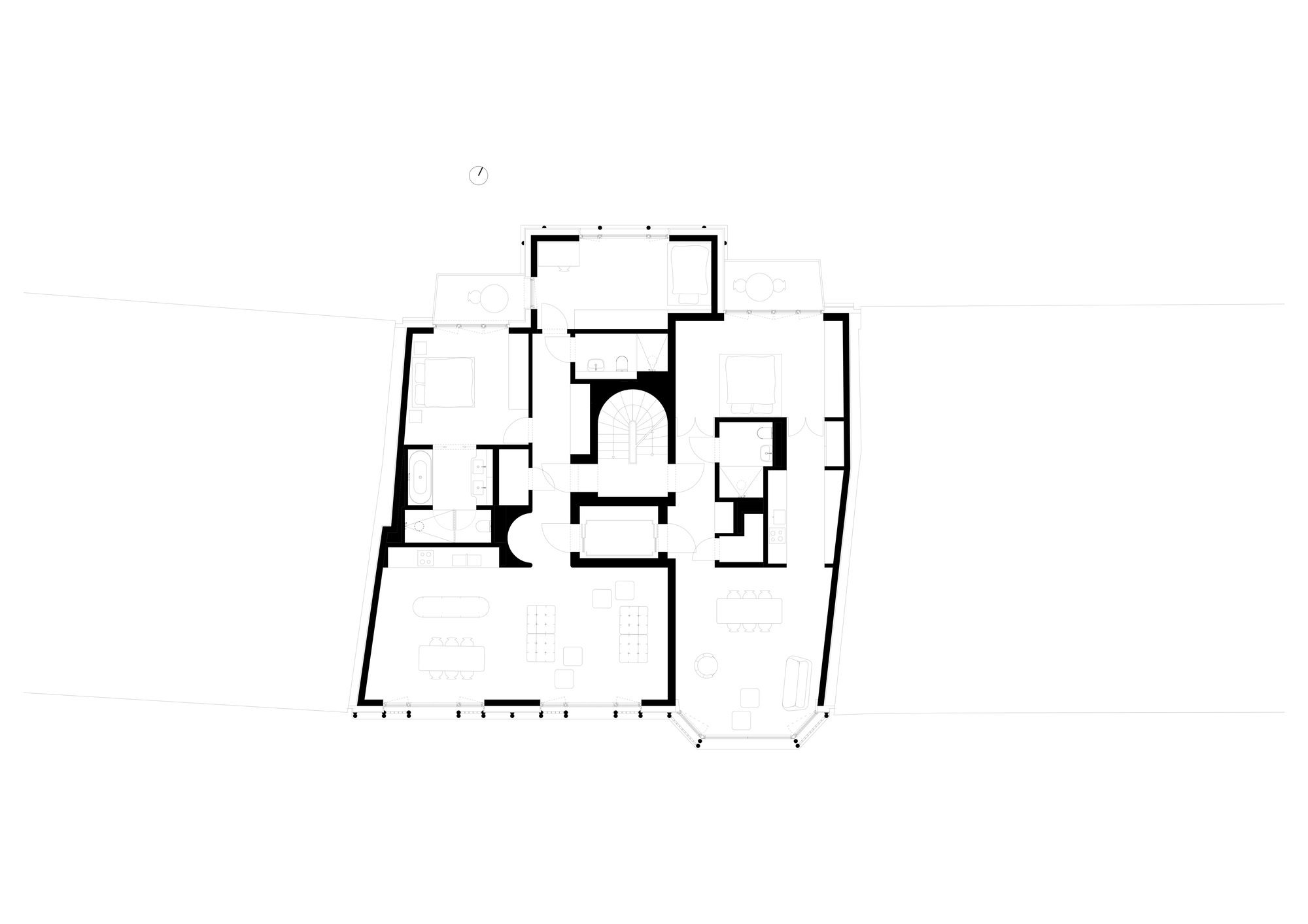 埃哈特 10 号公寓丨德国慕尼黑丨Thomas Kröger Architekt-36