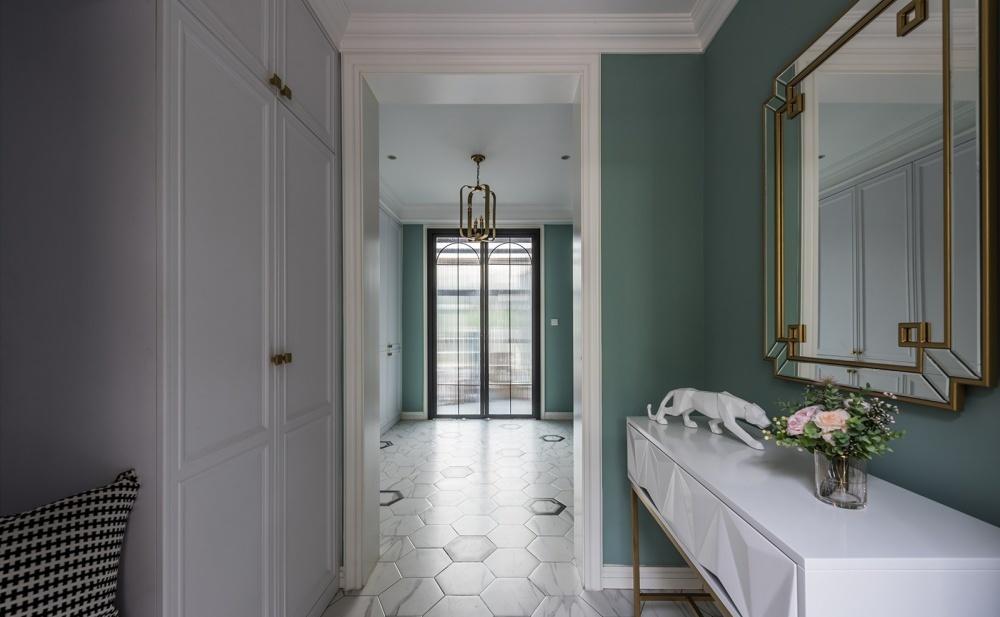 万科东丽湖独栋别墅玄关设计-0