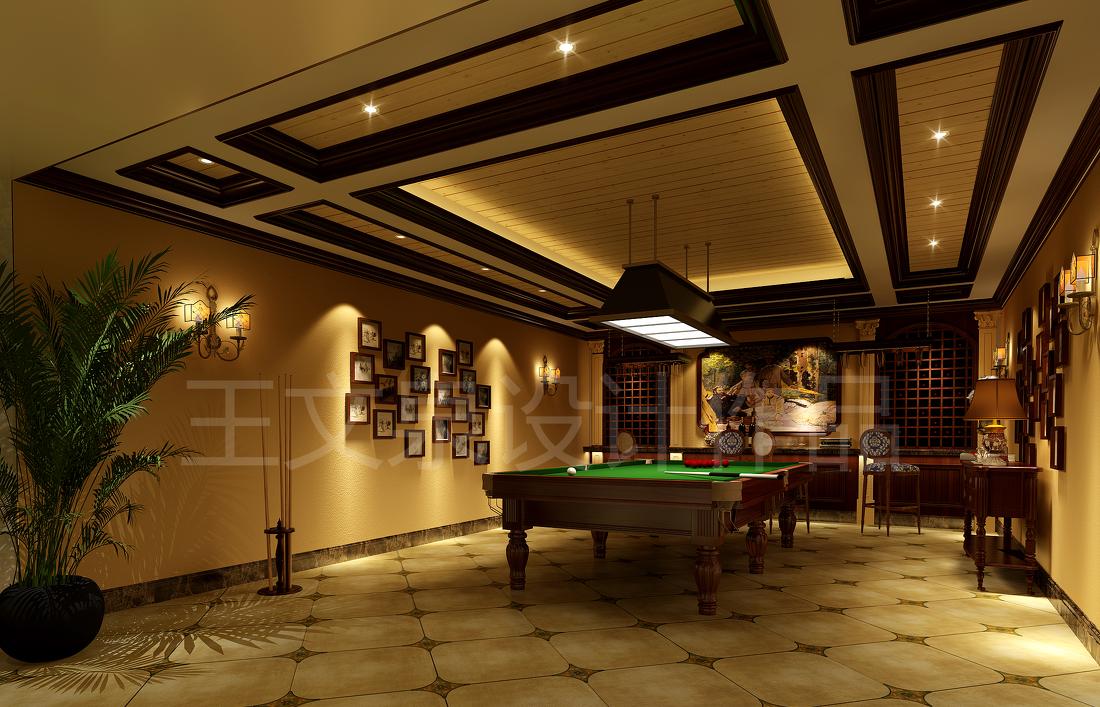 
法式欧式新中式别墅设计作品王文泉70 -4