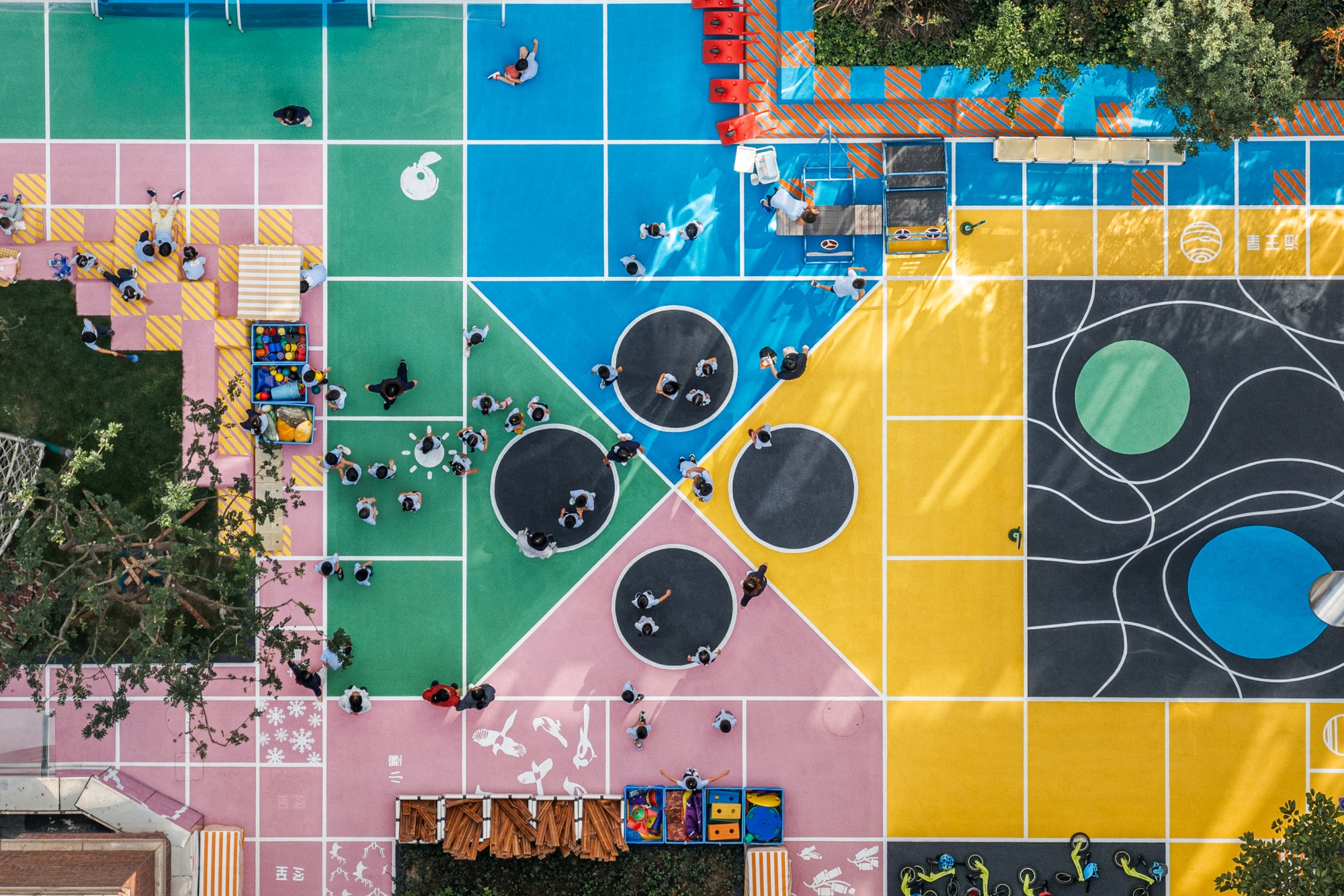 飞行棋幼儿园（上海市徐汇区科技幼儿园文定园景观提升）丨中国上海丨VIA维亚景观-78